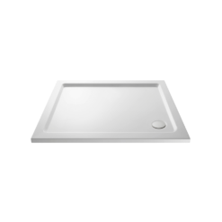 Square Shower Tray White or Slate Grey