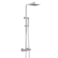 Hudson Reed Luxury Square Brass Complete Shower Kit