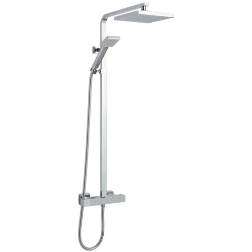 Square Thermostatic Bar Shower with Telescopic Kit