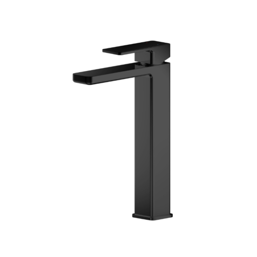 Windon Black High Rise Mono Basin Mixer