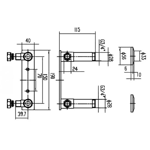 Fast Fit Bracket For Bar Thermostats - Image 2