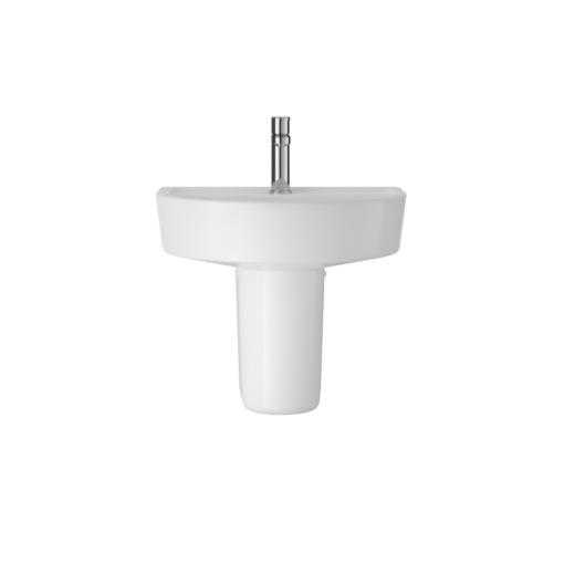 hudson reed Luna 420mm Basin and Semi Pedestal