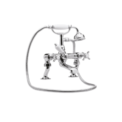 Beaumont Traditional 3/4'' Cranked Bath Shower Mixer