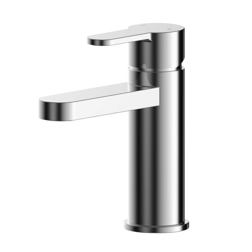 Arvan Mono Basin Mixer With Push Button Waste