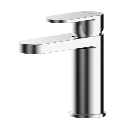 Binsey Mini Basin Mixer With Push Button Waste