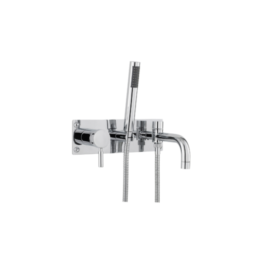 Tec Lever Wall Mounted Bath Shower Mixer