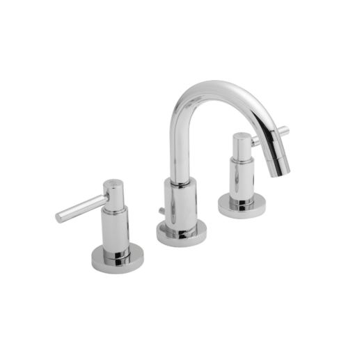 Tec Lever 3 Tap Hole Basin Mixer