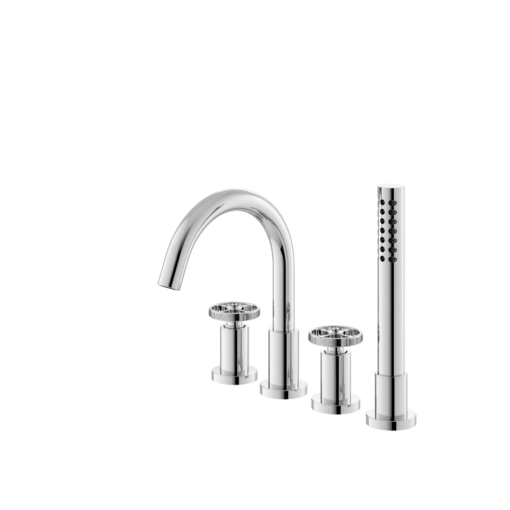 Revolution 4 Tap Hole Bath Shower Mixer