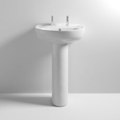 Melbourne 550mm 2 Tap Hole Basin only