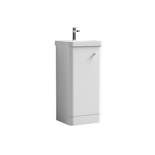 Nuie Core 400mm Vanity Unit Gloss White