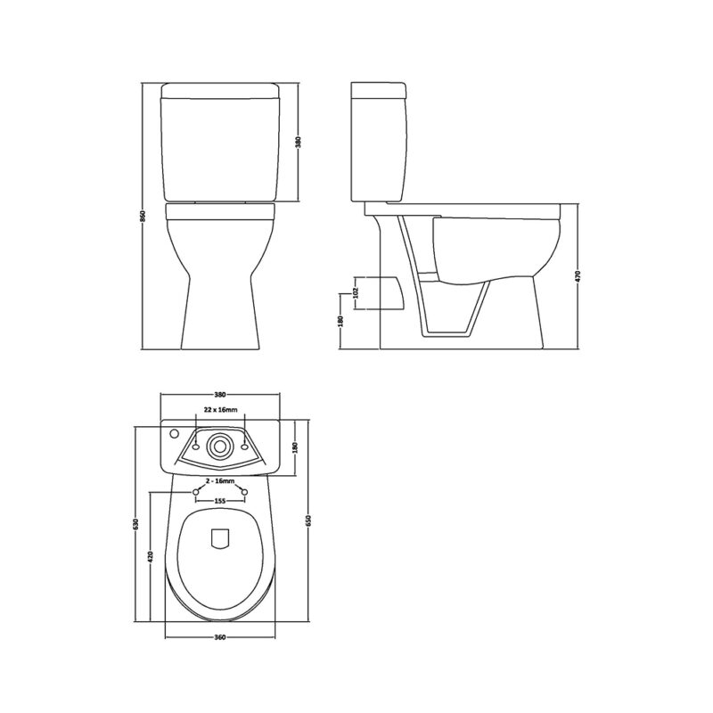 Comfort Height Toilets 