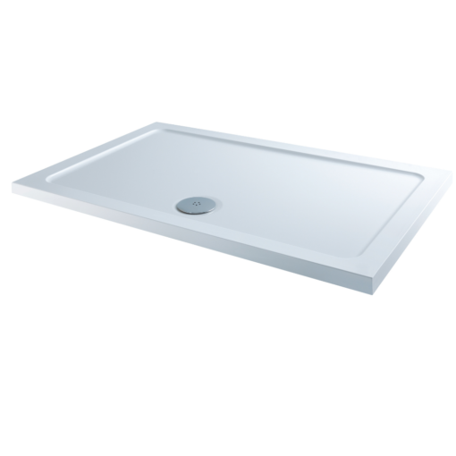 Flair Anti Slip Rectangular Slimline Shower Trays