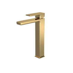 Windon High Rise Mixer Brushed Brass