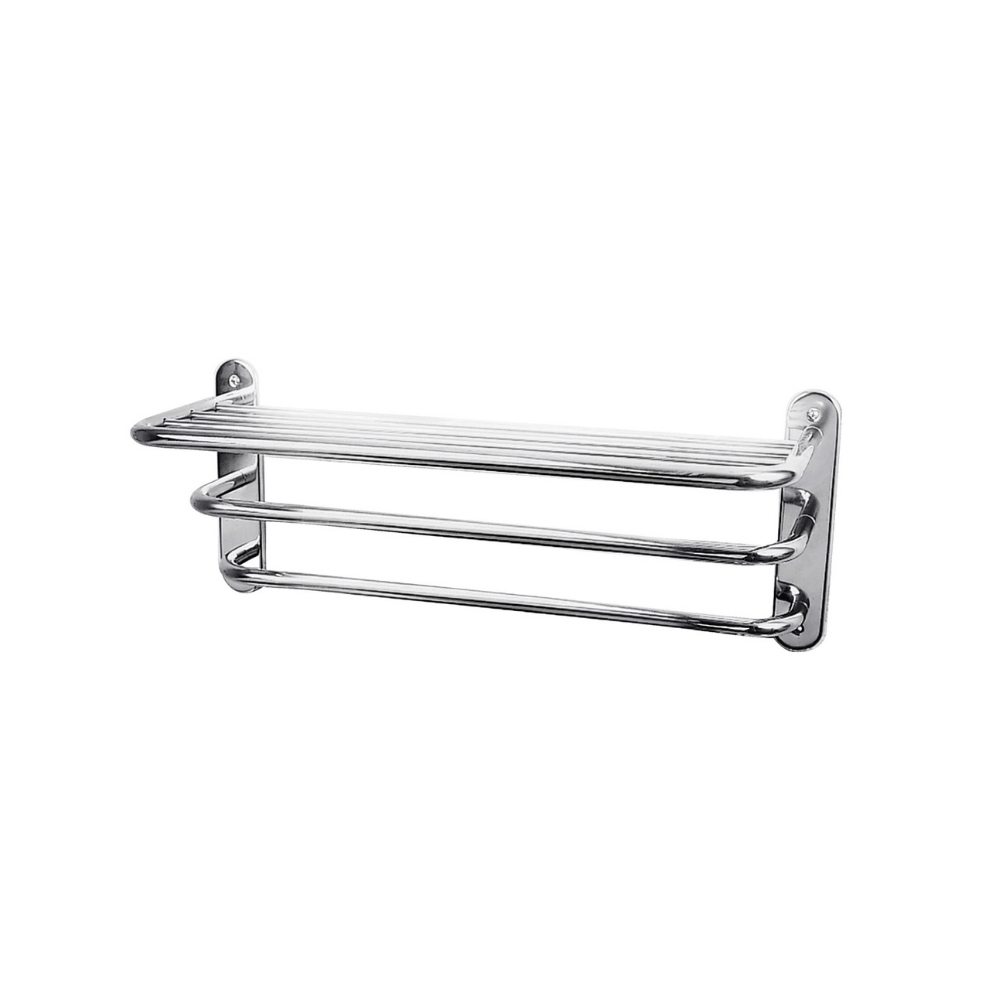 Hudson Reed Traditional Double Robe Hook - Chrome