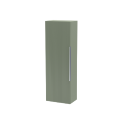 Hudson Reed Fluted Tall Unit Green
