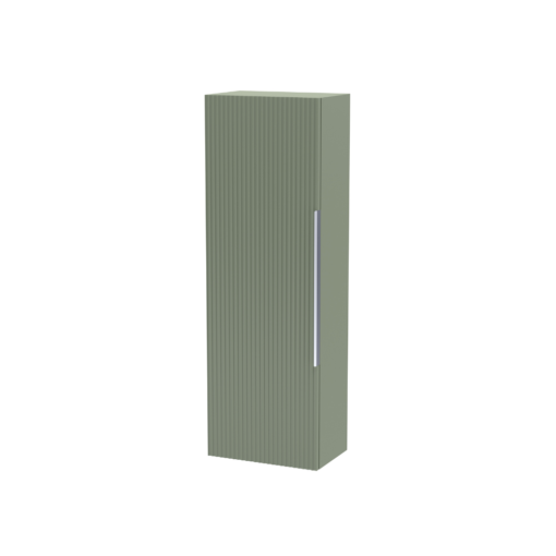 Hudson Reed Fluted Tall Unit Green