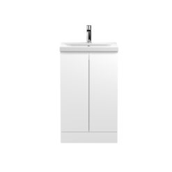 Hudson Reed Urban Floor Standing 500 Vanity White (2 Door)