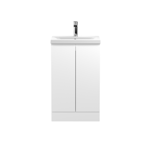 Hudson Reed Urban Floor Standing 500 Vanity White (2 Door)