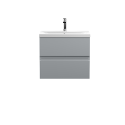 Hudson Reed Urban Wall Hung 600 Vanity Grey