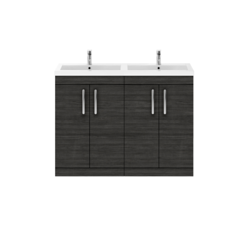 Nuie Athena 1200mm Vanity Unit Hacienda Black