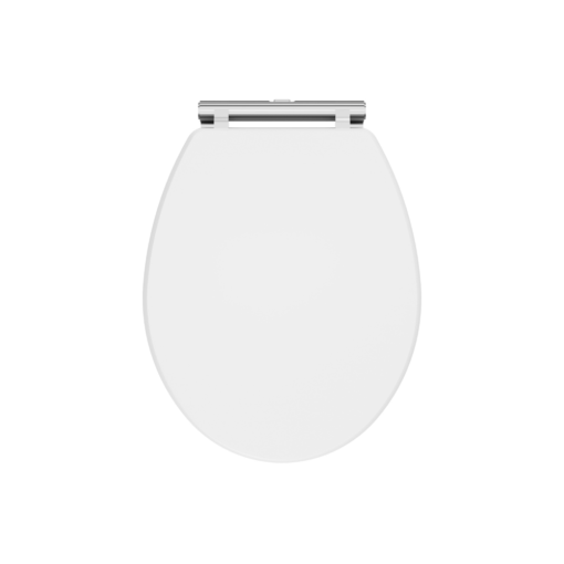 Classique Soft Close Wooden Toilet Seat White