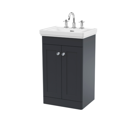 Classique 500mm Vanity Unit Satin Anthracite