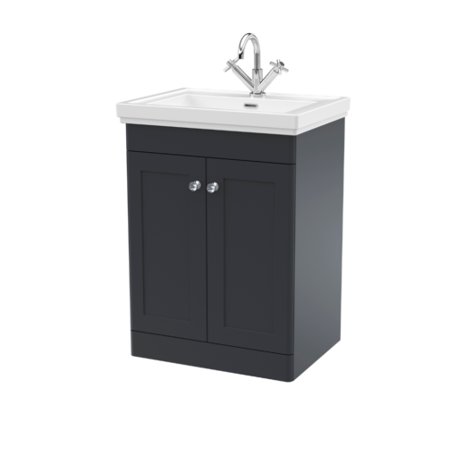 Classique 600mm Vanity Unit Satin Anthracite