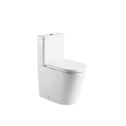Ferrara Comfort Height Rimless Pan, Cistern & Seat