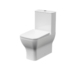 Ava Rimless Flush to Wall Pan, Cistern & Seat