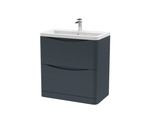 Lunar 800mm Anthracite Vanity Unit