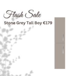 Athena Stone Grey Tall Boy